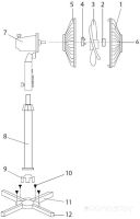 Вентилятор CENTEK CT-5015 (Grey)