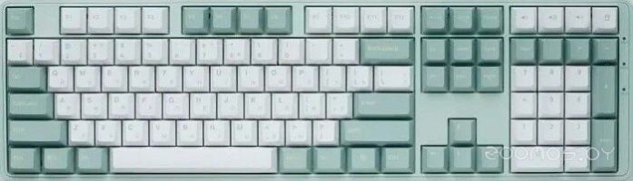 Клавиатура Ugreen KU103 (зеленый/белый)