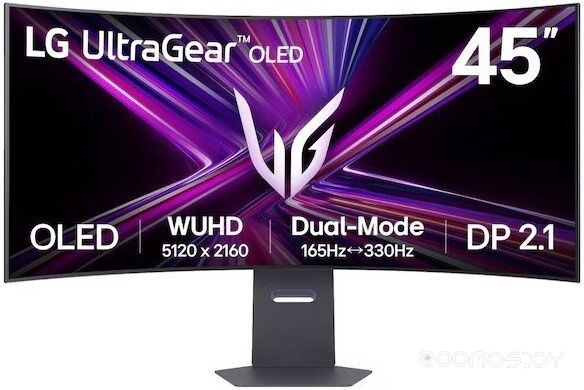 Игровой монитор LG UltraGear OLED 45GX950A-B, фото 1