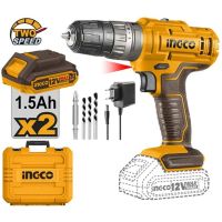 Аккумуляторная дрель-шуруповерт Ingco Ударная бесщеточная CIDLI1228