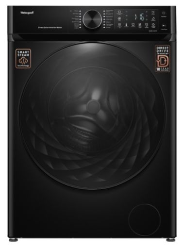 Стиральная машина с фронтальной загрузкой Weissgauff WM 59411 Direct Drive Inverter Steam Matt Black