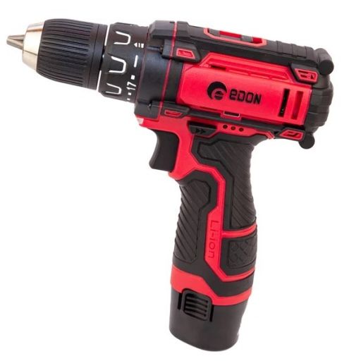 Дрель-шуруповерт Edon AD-12A (с 2-мя АКБ, кейс)