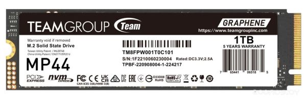 SSD Team MP44 1TB TM8FPW001T0C101