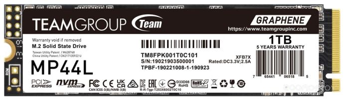 SSD Team MP44L 1TB TM8FPK001T0C101