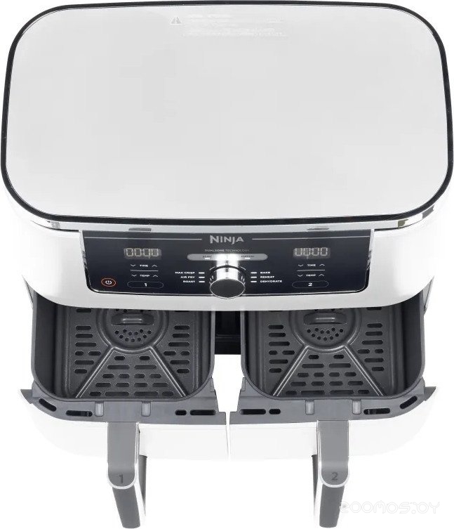 Аэрогриль (аэрофритюрница) Ninja Air Fryer Dual zone AF400EUWH, фото 5