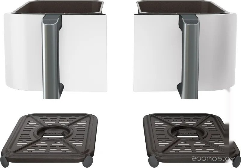 Аэрогриль (аэрофритюрница) Ninja Air Fryer Dual zone AF400EUWH, фото 9