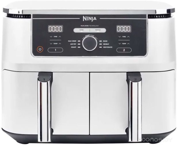 Аэрогриль (аэрофритюрница) Ninja Air Fryer Dual zone AF400EUWH, фото 1