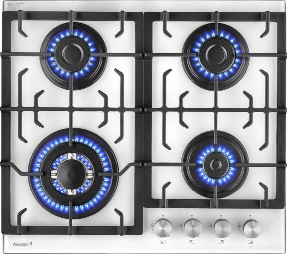 Варочная панель Weissgauff HGG 641 WGSV Nano Glass