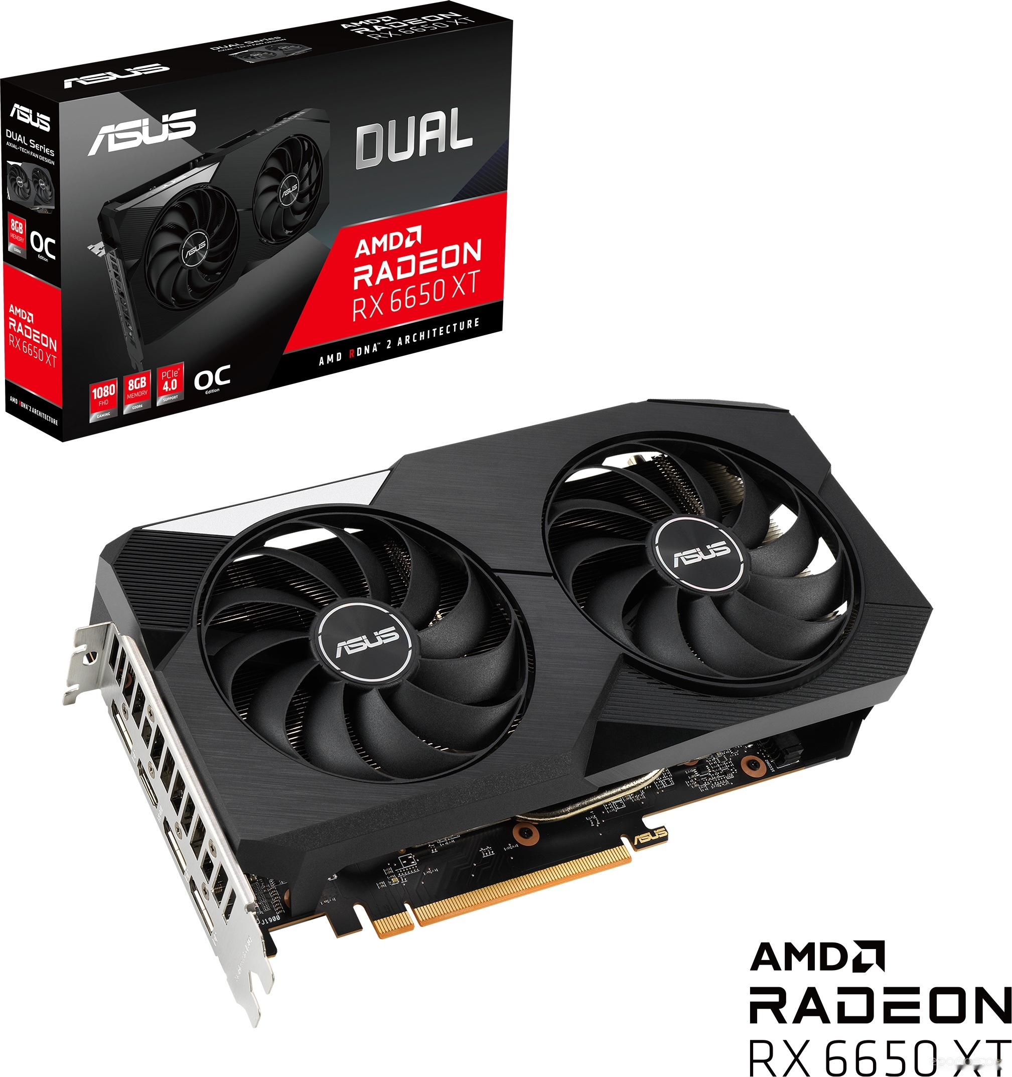Видеокарта Asus Dual Radeon RX 6650 XT OC Edition 8GB GDDR6 DUAL-RX6650XT-O8G, фото 12