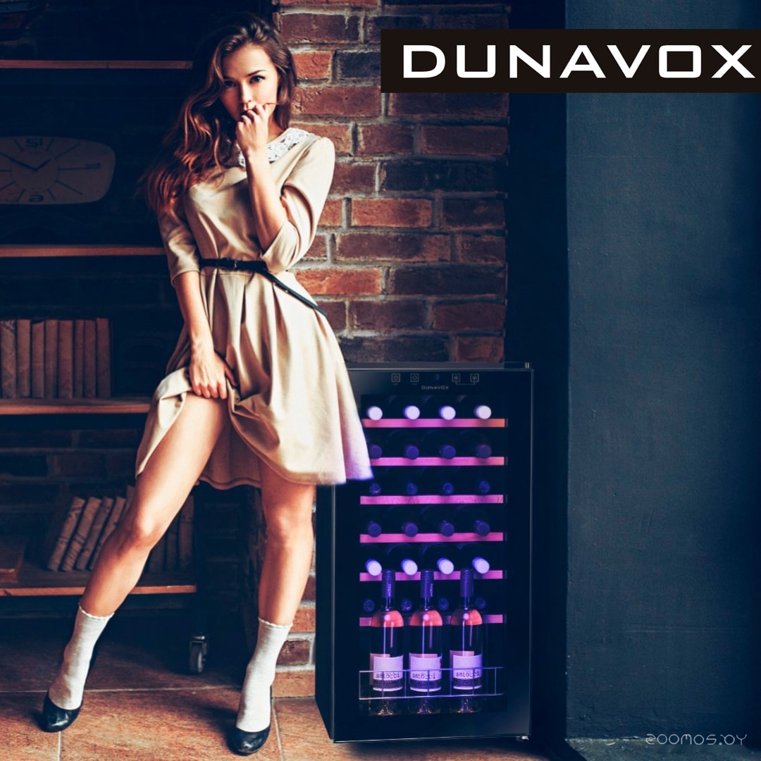 Винный шкаф Dunavox DXFH-28.88, фото 5