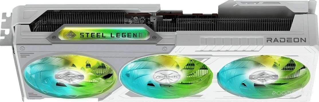 Видеокарта ASROCK AMD Radeon RX 9070 XT Steel Legend 16GB RX9070XT SL 16G, фото 4