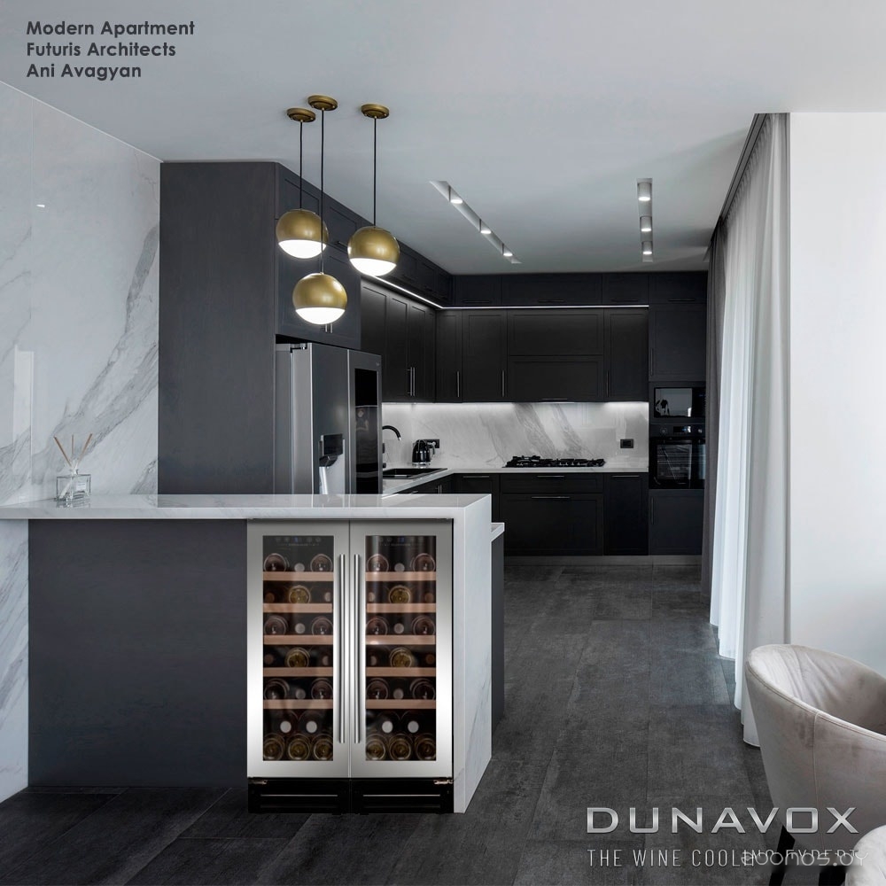 Винный шкаф Dunavox DAUF-19.58SS, фото 5