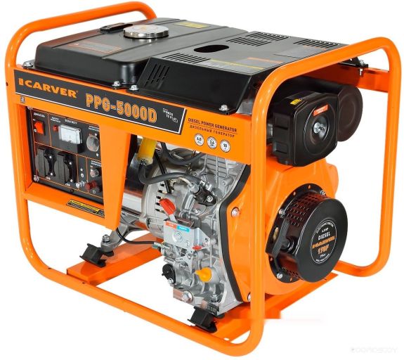 Дизельный генератор CARVER PPG-5000D