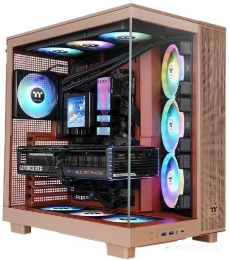 Корпус Thermaltake View 380 XL TG ARGB Gravel Sand CA-11E-00MGWN-00