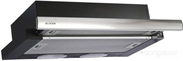 Кухонная вытяжка Elikor Интегра 60П-400-В2Л (черный/нержавеющая сталь) (841612)