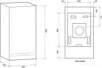 Кухонная вытяжка Krona Dita F MAX 420 inox SGC КА-00009807 (нержавеющая сталь)