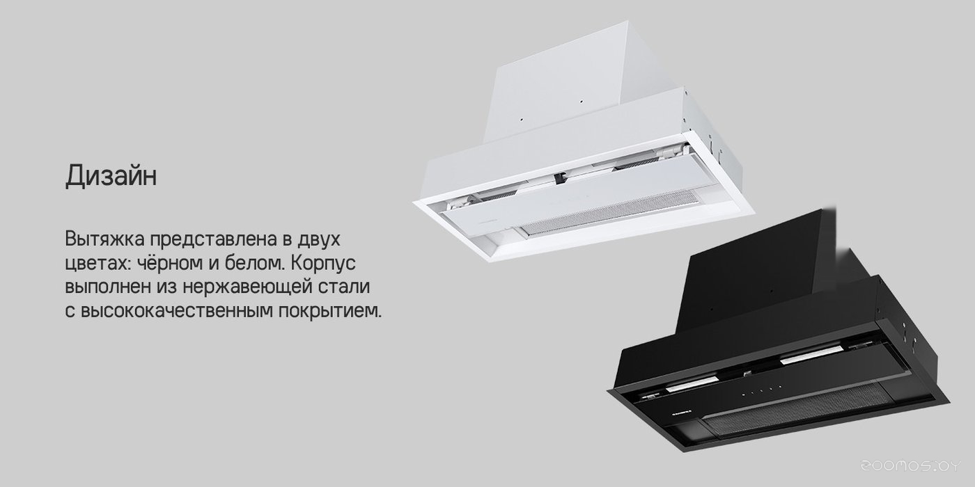 Кухонная вытяжка Maunfeld MZR 60 (черный), фото 7