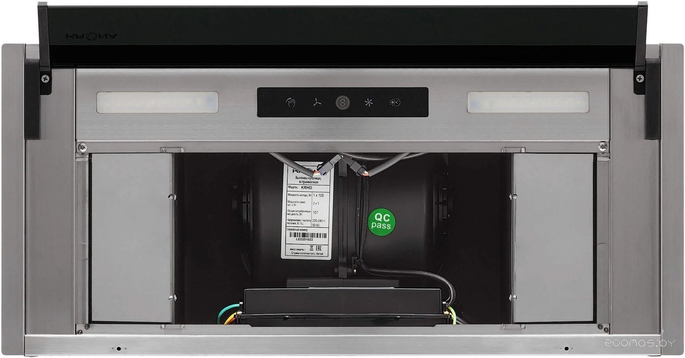 Кухонная вытяжка Krona Isida 600 inox SGC КА-00009812 (нержавеющая сталь), фото 7