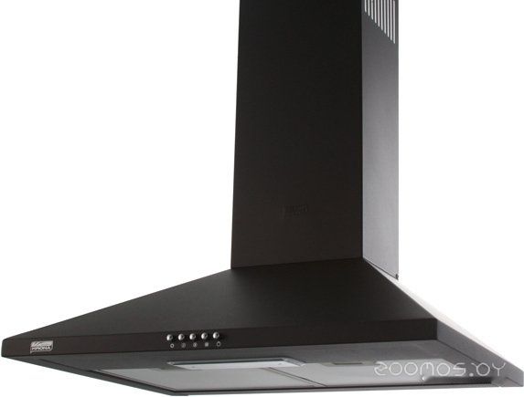 Кухонная вытяжка Krona Janna 600 Black Push Button