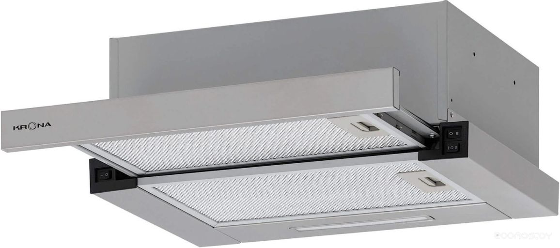 Кухонная вытяжка Krona Kamilla F 450 inox КА-00009803 (нержавеющая сталь)