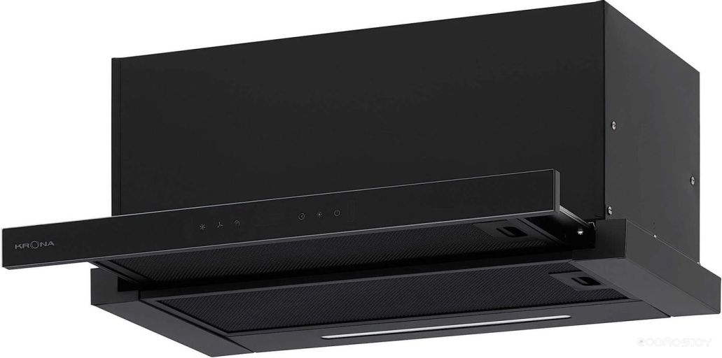 Кухонная вытяжка Krona Kamilla F MAX 600 black SGC AO КА-00009800 (черный)