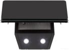Кухонная вытяжка Krona Saturn 600 DN Black 4S (черный)