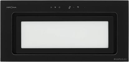 Кухонная вытяжка Krona Selina F MAX 600 black SGC КА-00009801 (черный)