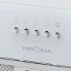 Кухонная вытяжка Krona Wermut 600 DN White PB (белый)