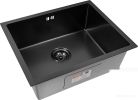 Кухонная мойка ARFEKA ECO AR 550*450 BLACK PVD NANO DECOR VOLCANIC ROCK