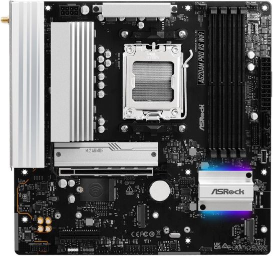 Материнская плата ASROCK A620AM Pro RS WiFi