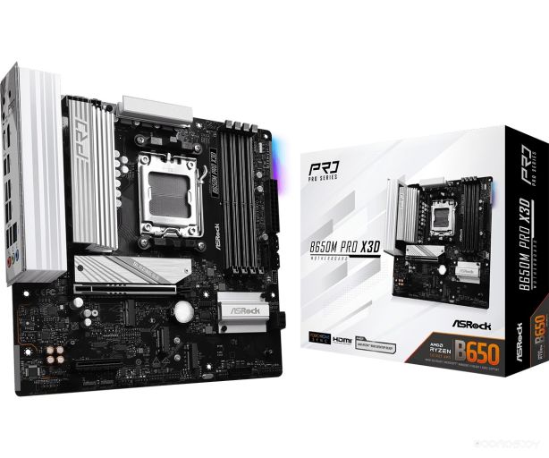 Материнская плата ASROCK B650M Pro X3D