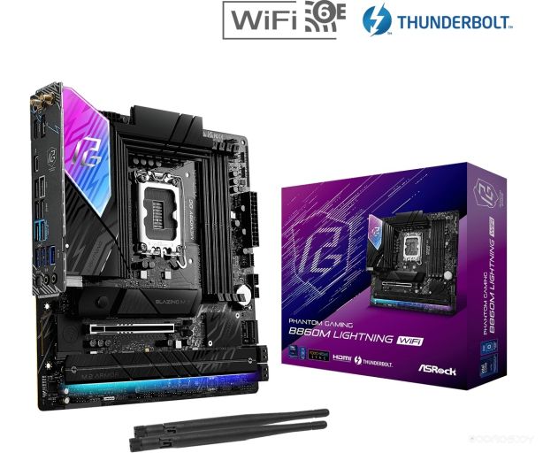 Материнская плата ASROCK B860M LIGHTNING WIFI