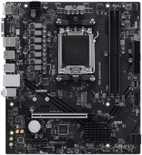 Материнская плата MSI Pro A620AM-B EVO
