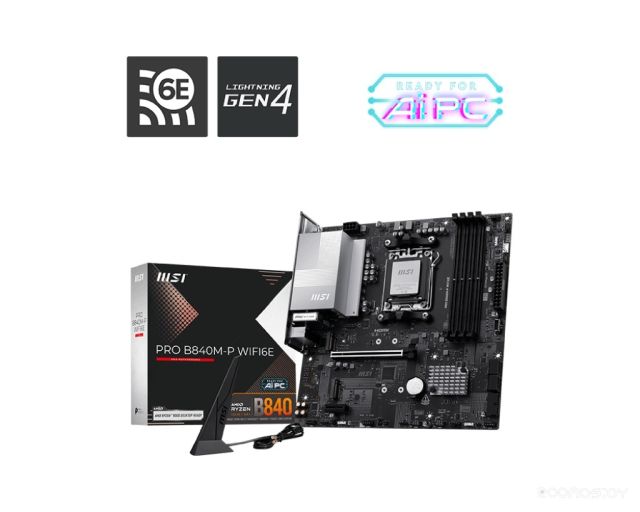 Материнская плата MSI PRO B840M-P WIFI6E