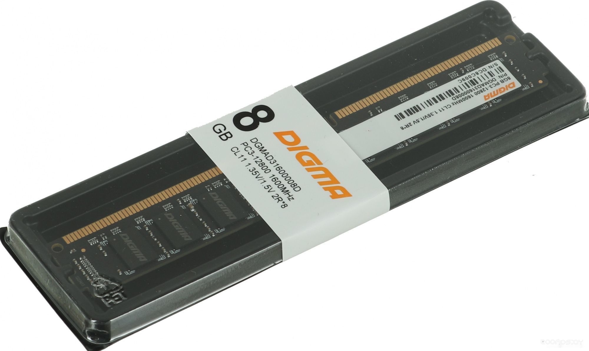Оперативная память DIGMA 8ГБ DDR3 1600МГц DGMAD31600008D, фото 3