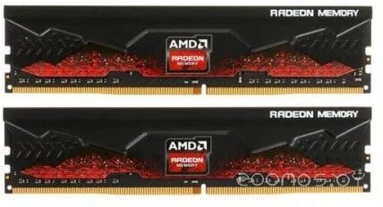 Оперативная память AMD Radeon R9 Gamer Series 2x8GB DDR4 PC4-25600 R9S416G3206U2K