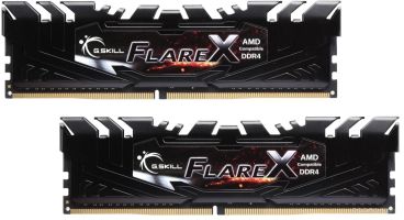 Оперативная память G.SKILL Flare X 2x16GB DDR4 PC4-25600 F4-3200C16D-32GFX