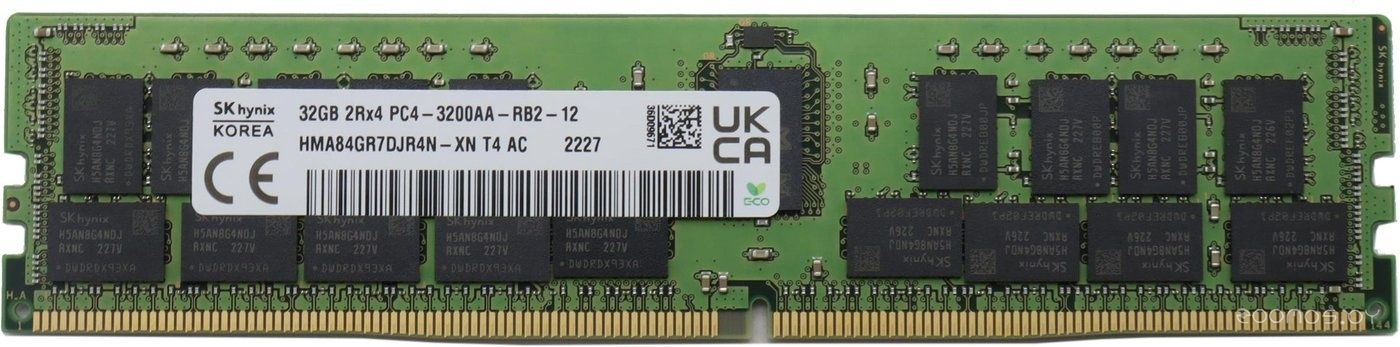 Оперативная память Hynix 32ГБ DDR4 3200 МГц HMA84GR7DJR4N-XN, фото 1