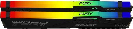 Оперативная память Kingston FURY Beast RGB 2x32ГБ DDR5 6000 МГц KF560C30BBEAK2-64