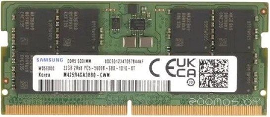 Оперативная память Samsung 32ГБ DDR5 SODIMM 5600 МГц M425R4GA3BB0-CWM