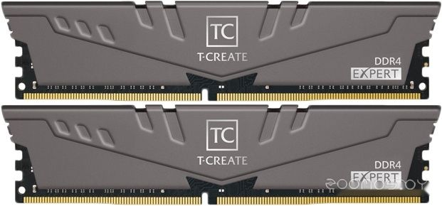 Оперативная память Team T-Create Expert OC10L 2x8ГБ DDR4 3200МГц TTCED416G3200HC16FDC01