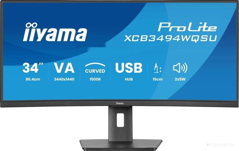Монитор IIYAMA ProLite XCB3497WQSNPH-B1