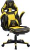 Игровое (геймерское) кресло FLOKY Asgard Yellow-Black (желтый/черный)