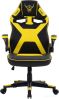 Игровое (геймерское) кресло FLOKY Asgard Yellow-Black (желтый/черный)