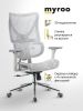 Офисное кресло myroo Office Wizard HS-3853H-1-G (light grey)