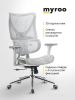 Офисное кресло myroo Office Wizard HS-3853H-1-G (light grey)