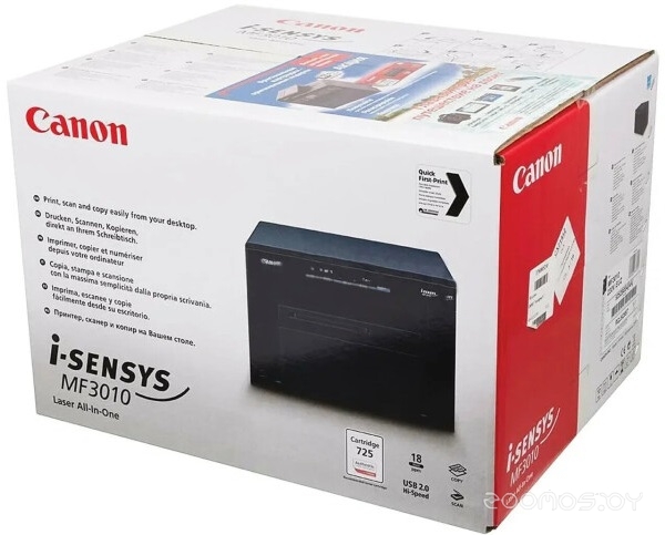 МФУ Canon i-SENSYS MF3010 + 1 картридж, фото 2