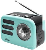 Радиоприемник Ritmix RPR-033 (лазурный)