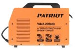 Сварочный инвертор Patriot WMA 205 MQ