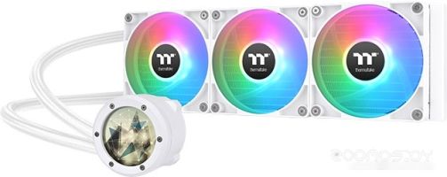 Жидкостное охлаждение для процессора Thermaltake TH360 V2 Ultra ARGB Snow Edition CL-W405-PL12SW-A
